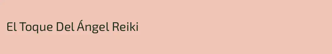 El Toque Del Ángel Reiki